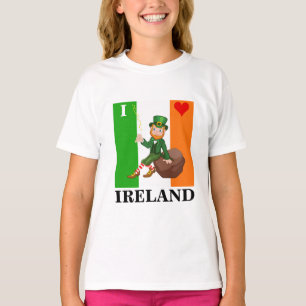 Amo la camiseta de Irlanda