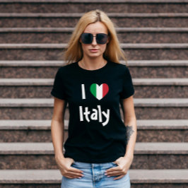 Amo la camiseta de Italia