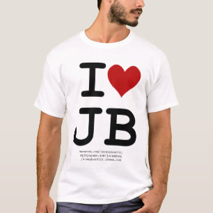 Amo la camiseta de JB