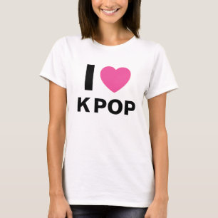 Amo la camiseta de K POP