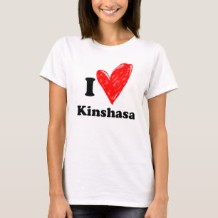 Amo la camiseta de Kinshasa