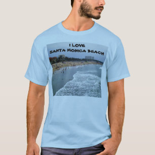 AMO la camiseta de la PLAYA de SANTA MÓNICA