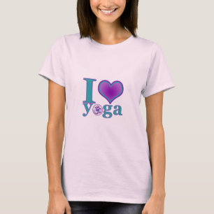 amo la camiseta de la yoga