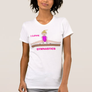 Amo la camiseta de las mujeres de la GIMNASIA
