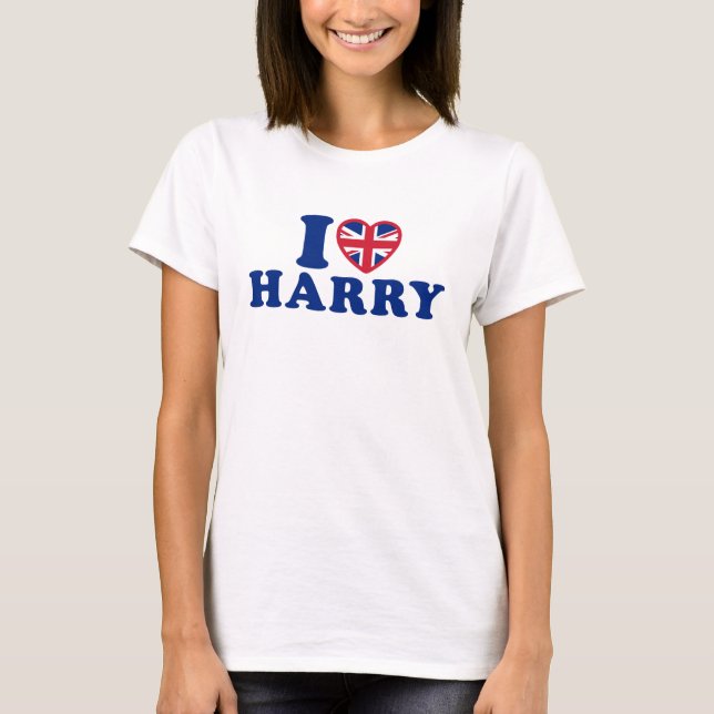 Amo la camiseta de las señoras de Harry (Anverso)