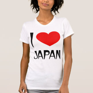 Amo la camiseta de las señoras de Japón