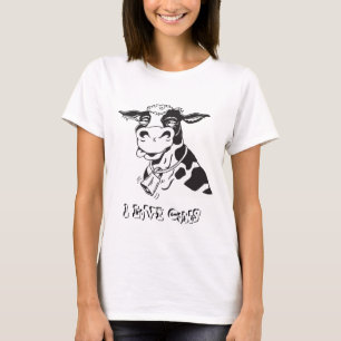 Amo la camiseta de las vacas