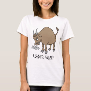 Amo la camiseta de las vacas