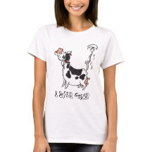 Amo la camiseta de las vacas