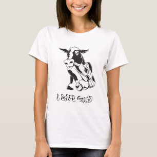 Amo la camiseta de las vacas