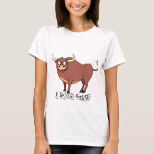 Amo la camiseta de las vacas