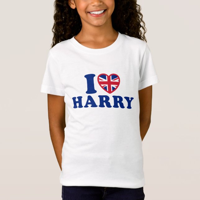 Amo la camiseta de los chicas de Harry (Anverso)