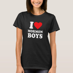 Amo la camiseta de los chicos mormones