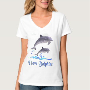 Amo la camiseta de los delfines