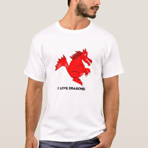 Amo la camiseta de los dragones
