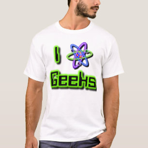 Amo la camiseta de los frikis