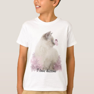 Amo la camiseta de los gatitos