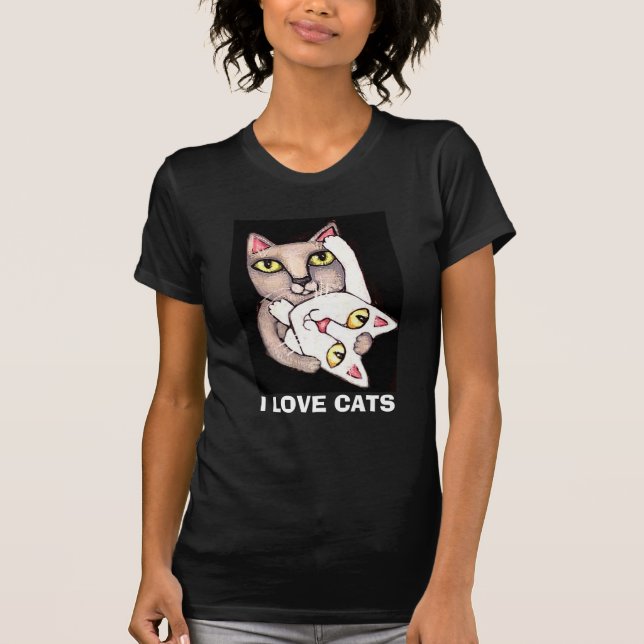 AMO la camiseta de los GATOS (Anverso)
