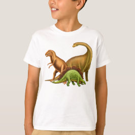 Amo La Camiseta De Los Niños De Dinosaurios