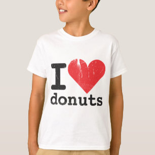 Amo la camiseta de los niños de los anillos de