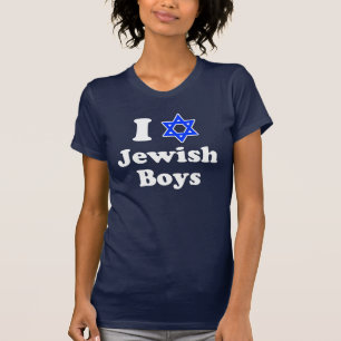 Amo la camiseta de los niños judíos