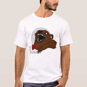 Amo la camiseta de los osos