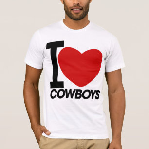Amo la camiseta de los vaqueros