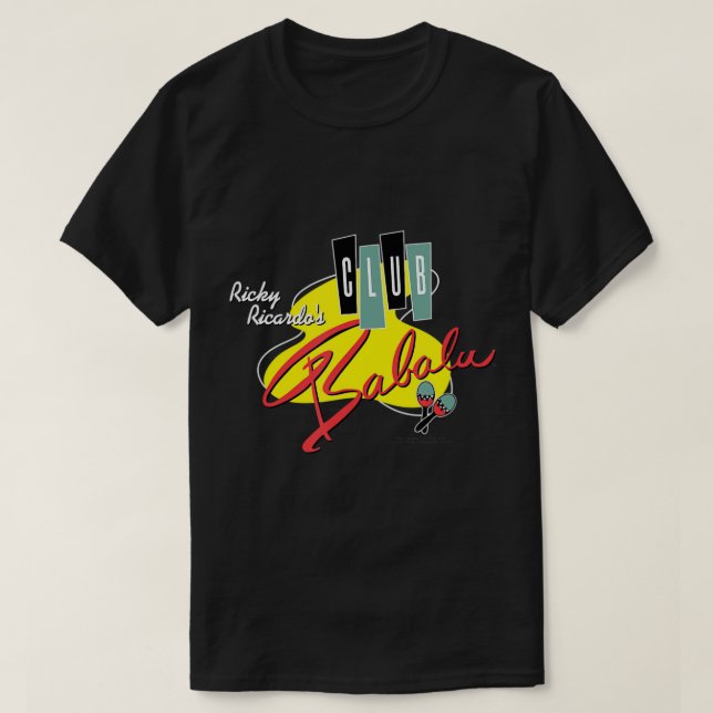 Amo la camiseta de Lucy Club Babalu (Diseño del anverso)