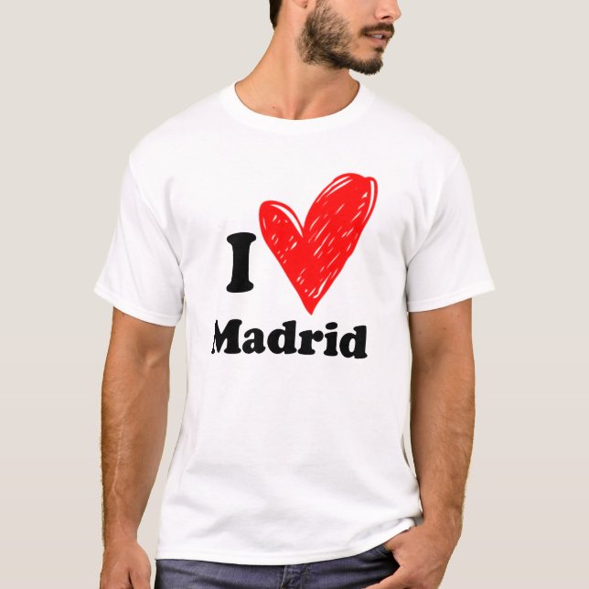 Amo la camiseta de Madrid (Anverso)