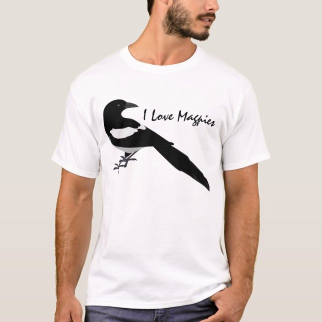 Amo la camiseta de Magpies (Anverso)