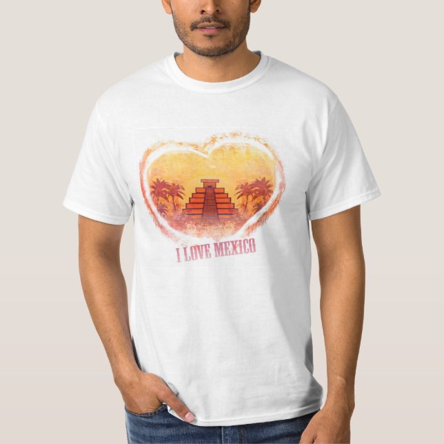 Amo la camiseta de México (Anverso)