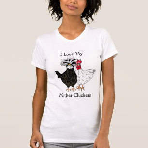 Amo la camiseta de mi madre Cluckers