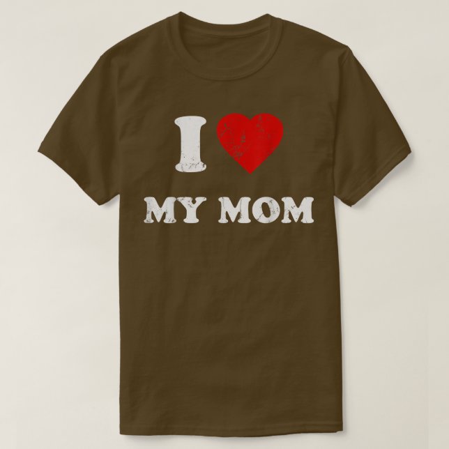 Amo La Camiseta De Mi Mamá (Diseño del anverso)