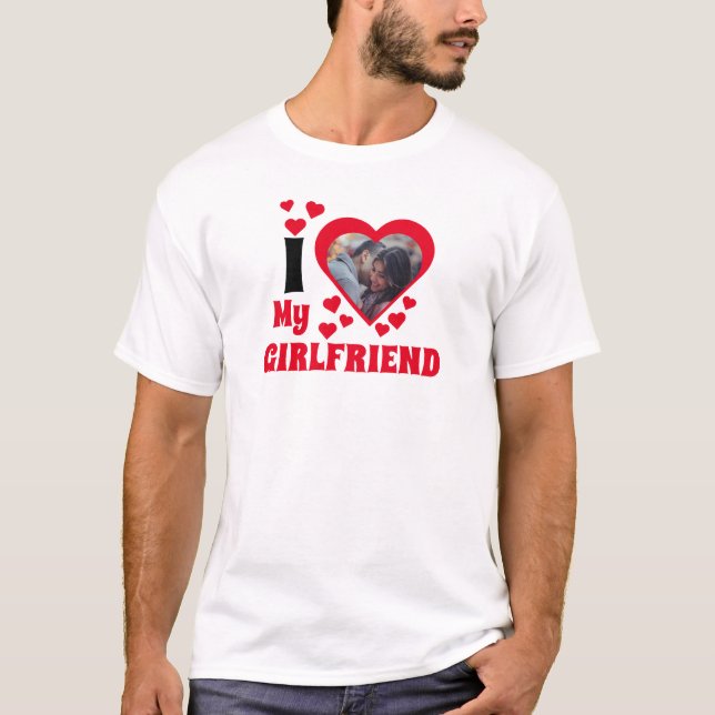 Amo la camiseta de mi novia (Anverso)
