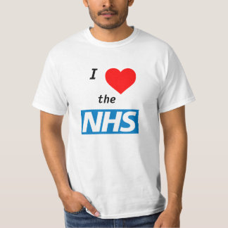 Amo la camiseta de NHS