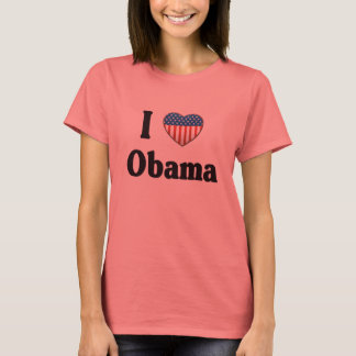 Amo la camiseta de Obama