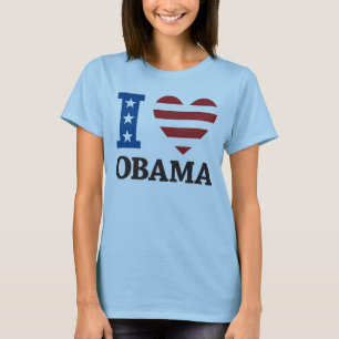 Amo la camiseta de Obama