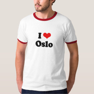 Amo la camiseta de Oslo