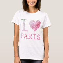 Amo la camiseta de París