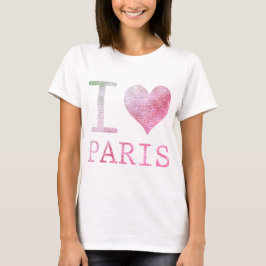 Amo la camiseta de París