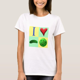 Amo la camiseta de Pickleball