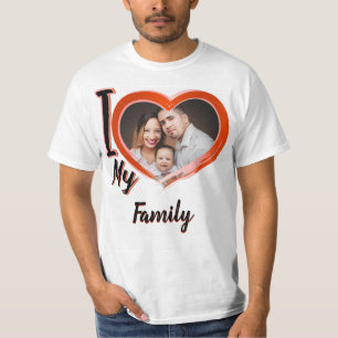 Amo la camiseta de regalo de mi familia _personali