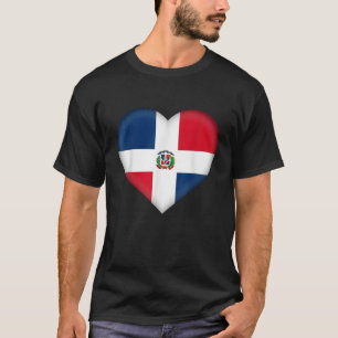 Amo la camiseta de República Dominicana Bandera Do