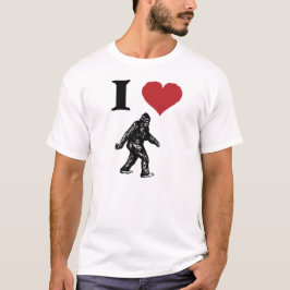 AMO LA CAMISETA DE SASQUATCH BIGFOOT
