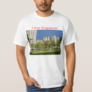 ¡Amo la camiseta de Singapur!