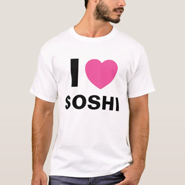 Amo la camiseta de Soshi (Anverso)