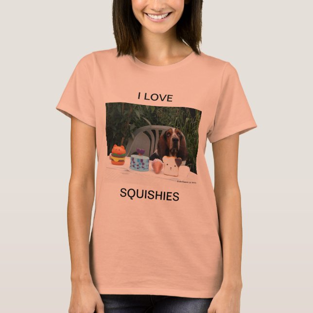 Amo la camiseta de Squishies que ofrece el (Anverso)
