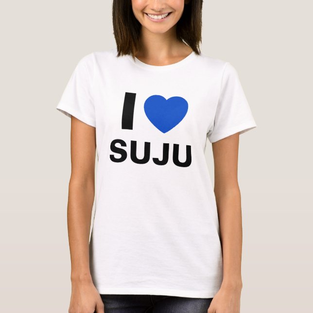 Amo la camiseta de Suju (Anverso)
