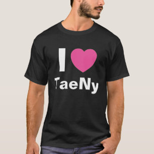 Amo la camiseta de TaeNy (el negro)