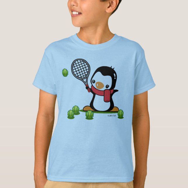 Amo la camiseta de tenis (Anverso)